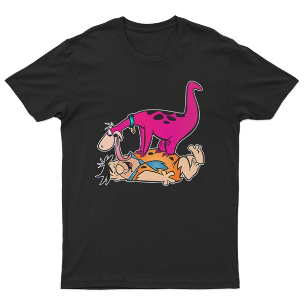 Taş Devri Flintstones Unisex Tişört T-Shirt ET465