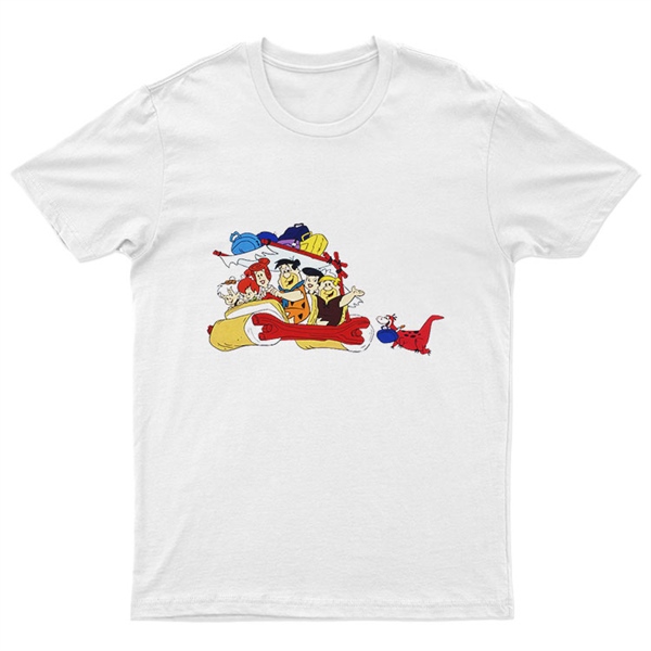Taş Devri Flintstones Unisex Tişört T-Shirt ET469