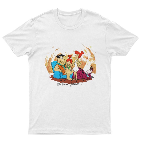 Taş Devri Flintstones Unisex Tişört T-Shirt ET460