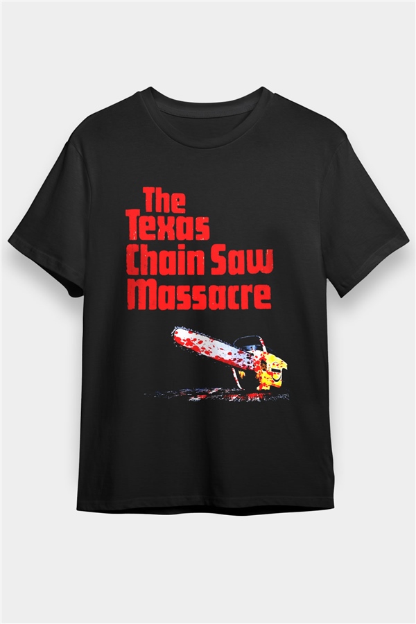 Texas Chain Saw Massacre Siyah Unisex Tişört