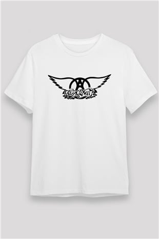 Aerosmith White Unisex  T-Shirt - Tees - Shirts