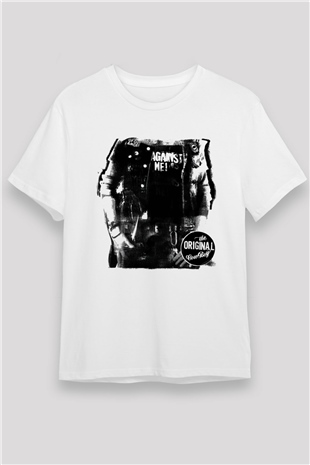  Against Me Beyaz Unisex Tişört T-Shirt - TişörtFabrikası