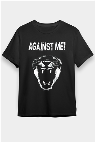  Against Me Siyah Unisex Tişört T-Shirt - TişörtFabrikası
