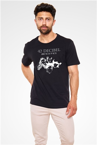 42 Decibel Black Unisex  T-Shirt - Tees - Shirts