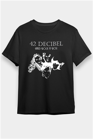 42 Decibel Black Unisex  T-Shirt - Tees - Shirts