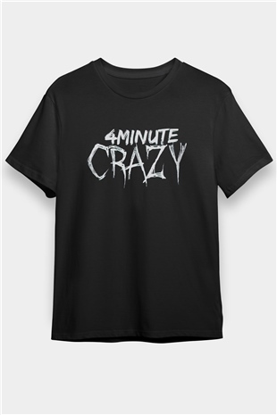4Minute K-Pop Siyah Unisex Tişört T-Shirt - TişörtFabrikası