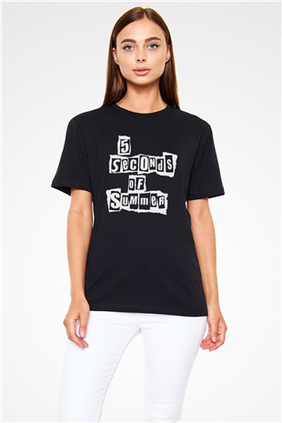 5 Seconds Of Summer Black Unisex  T-Shirt - Tees - Shirts