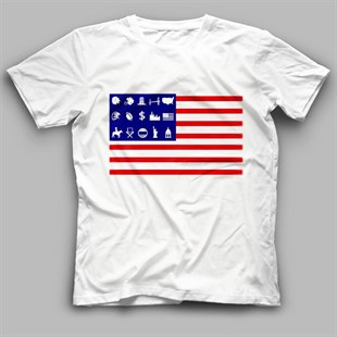 ABD Çocuk Tişörtü Çocuk T-Shirt ACBYR5