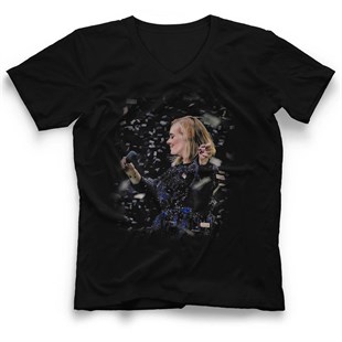 Adele V-Neck T-Shirt DCO4
