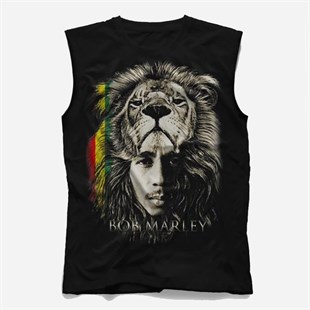 Bob Marley Kolsuz Tişört, Kesik Kol T-Shirt KCRAG8