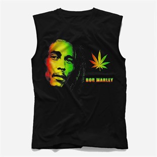 Bob Marley Kolsuz Tişört, Kesik Kol T-Shirt KCRAG4