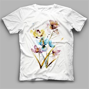 Çiçek Çocuk Tişörtü Çocuk T-Shirt ACSYT1