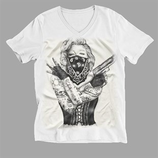 Marilyn Monroe V-Neck T-Shirt DCUNL187