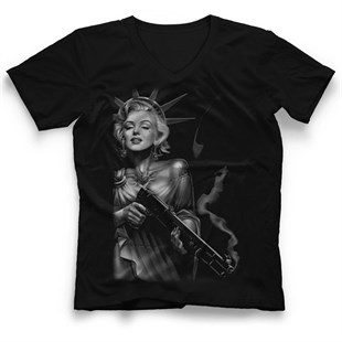 Marilyn Monroe V-Neck T-Shirt DCUNL186