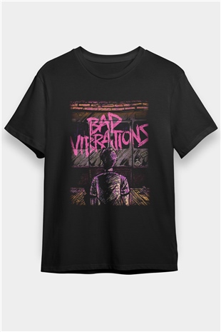 A Day To Remember Bad Vibrations Siyah Unisex Tişört T-Shirt - TişörtFabrikası