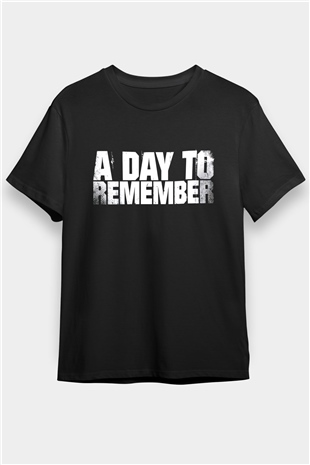 A Day To Remember Siyah Unisex Tişört T-Shirt - TişörtFabrikası