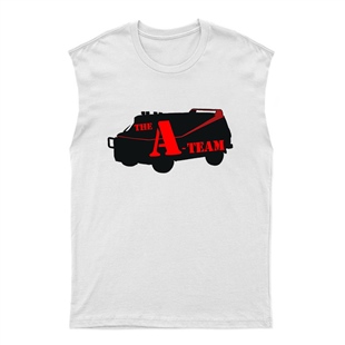 A-Team Unisex Kesik Kol Tişört Kolsuz T-Shirt KT7951