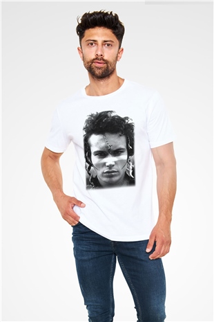 Adam Ant White Unisex  T-Shirt - Tees - Shirts