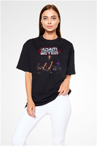 Adam Beyer Siyah Unisex Tişört T-Shirt - TişörtFabrikası