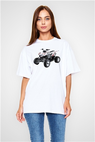 Aeon Beyaz Unisex Tişört T-Shirt