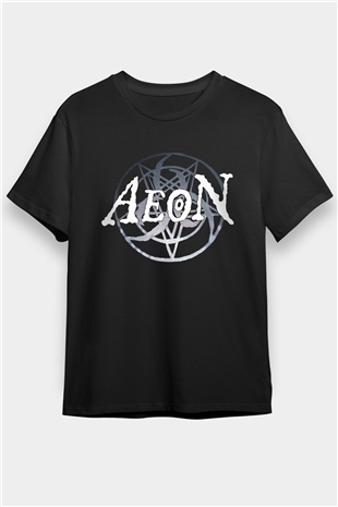 Aeon Siyah Unisex Tişört T-Shirt - TişörtFabrikası