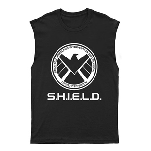 Agents of S.H.I.E.L.D. Unisex Kesik Kol Tişört Kolsuz T-Shirt KT7935