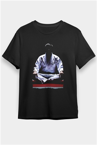 Aikido Siyah Unisex Tişört T-Shirt - TişörtFabrikası