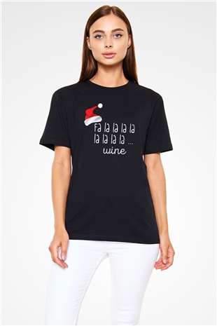 Alkol Siyah Unisex Tişört T-Shirt - TişörtFabrikası