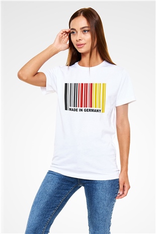 Germany White Unisex T-Shirt