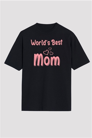 Anneler Günü Siyah Unisex Tişört T-Shirt - TişörtFabrikası