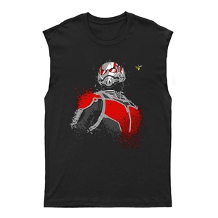Ant-Man Unisex Kesik Kol Tişört Kolsuz T-Shirt KT6585