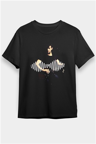 Arctic Monkeys Alex Turner Black Unisex  T-Shirt - Tees - Shirts