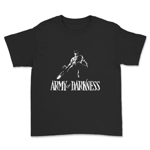 Army of Darkness Siyah Çocuk Tişörtü Unisex T-Shirt