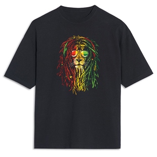 Aslan Oversize Tişört Oversize T-Shirt OSS1585