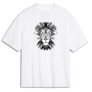 Aslan Oversize Tişört Oversize T-Shirt OSS1527