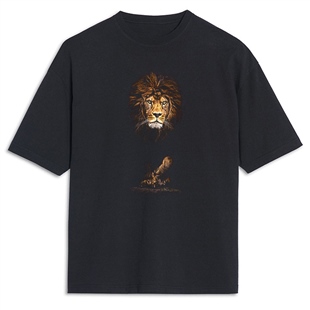 Aslan Oversize Tişört Oversize T-Shirt OSS1575