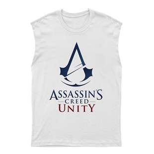 Assassin's Creed Unisex Kesik Kol Tişört Kolsuz T-Shirt KT7514