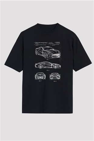 Aston Martin Siyah Unisex Tişört T-Shirt