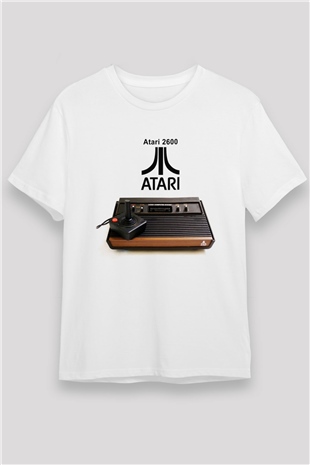 Atari Beyaz Unisex Tişört T-Shirt
