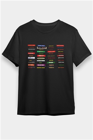Atari Siyah Unisex Tişört