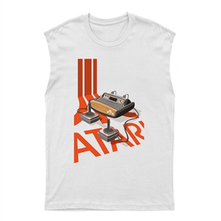 Atari Unisex Kesik Kol Tişört Kolsuz T-Shirt KT7516