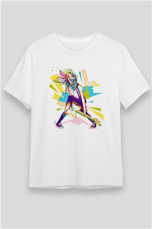 Avril Lavigne Beyaz Unisex Tişört T-Shirt - TişörtFabrikası