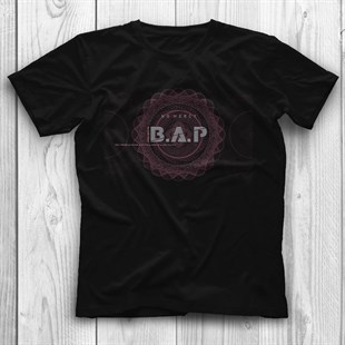 B.A.P K-Pop Siyah Unisex Tişört T-Shirt - TişörtFabrikası