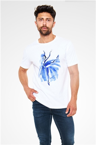 Ballet White Unisex T-Shirt