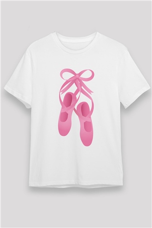 Ballet White Unisex T-Shirt