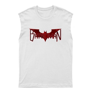 Batwoman Unisex Kesik Kol Tişört Kolsuz T-Shirt KT6651