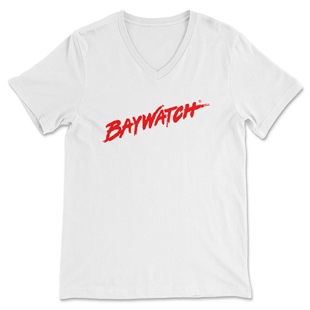Baywatch Unisex V Yaka Tişört V Yaka T-Shirt VT7957