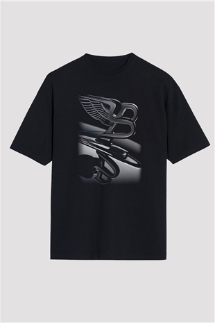 Bentley Siyah Unisex Tişört T-Shirt