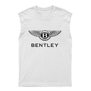 Bentley Unisex Kesik Kol Tişört Bentley  Kolsuz T-Shirt KT44