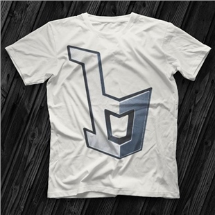 Bertone Beyaz Unisex Tişört T-Shirt